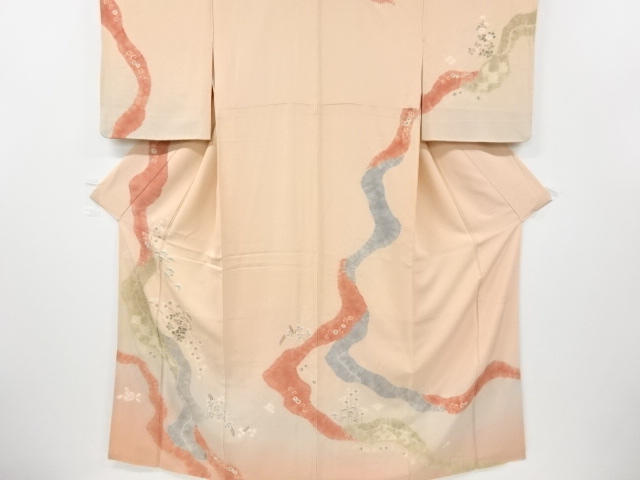 JAPANESE KIMONO / HOMONGI / ONE CREST 